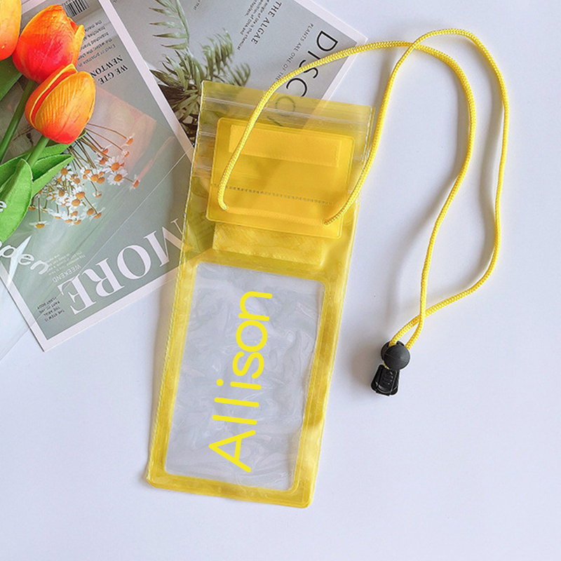 Personalized Waterproof Fluorescent Phone Case | CWBeach48