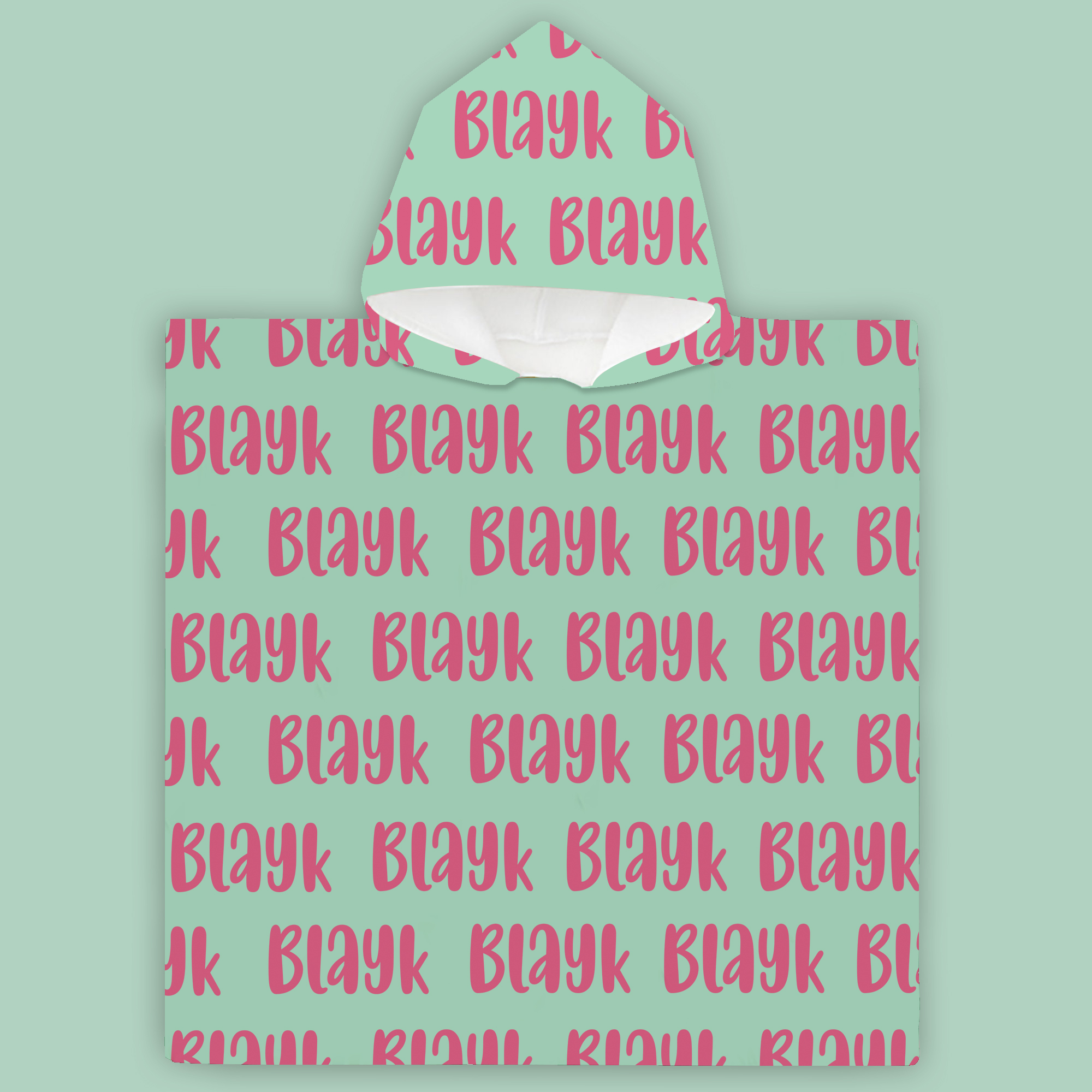 Personalized Hooded Beach Towel for Summer & Beach | CWHTowel09