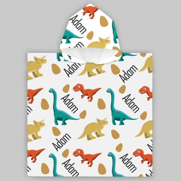 Personalized Hooded Beach Towel for Summer & Beach | CWHTowel13