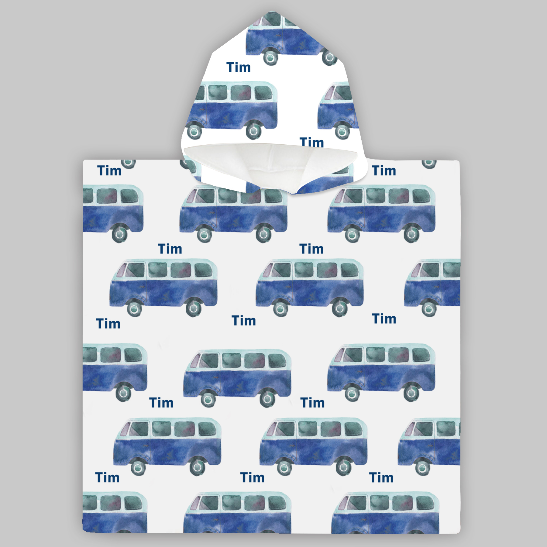 Personalized Hooded Beach Towel for Summer & Beach | CWHTowel20