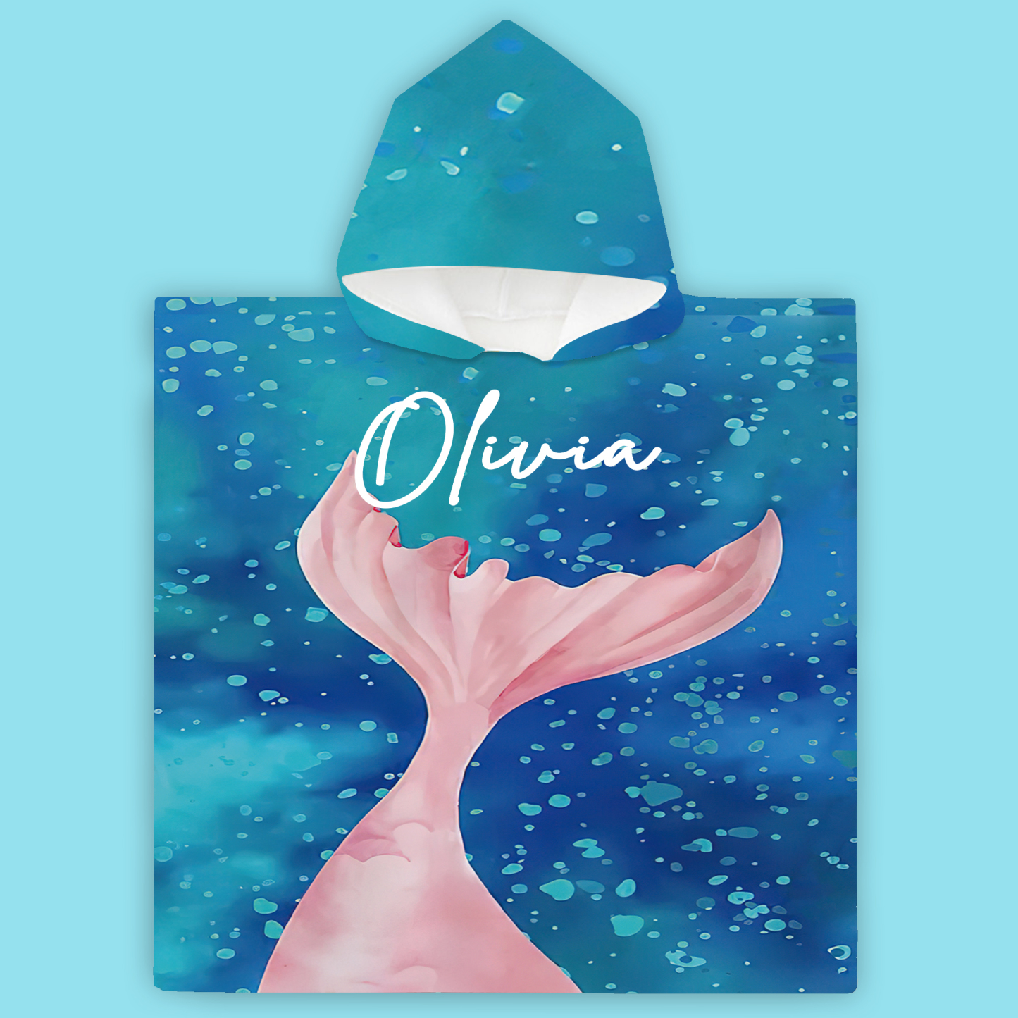 Personalized Hooded Beach Towel for Summer & Beach | CWHTowel35