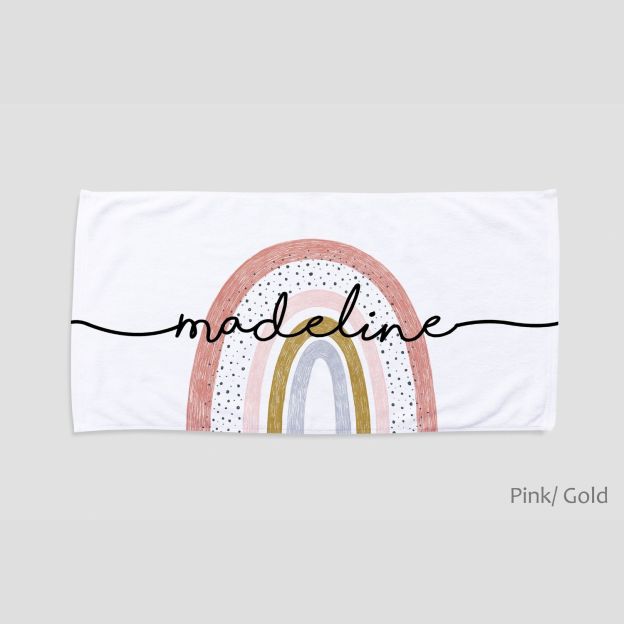 Personalized Lovely Kid Towel for Summer & Beach | CWTowel94