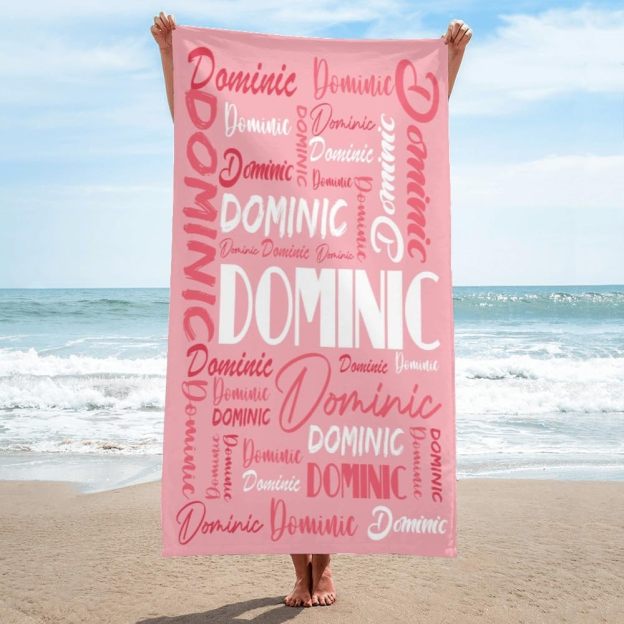 Personalized Lovely Kid Towel for Summer & Beach | CWTowel95