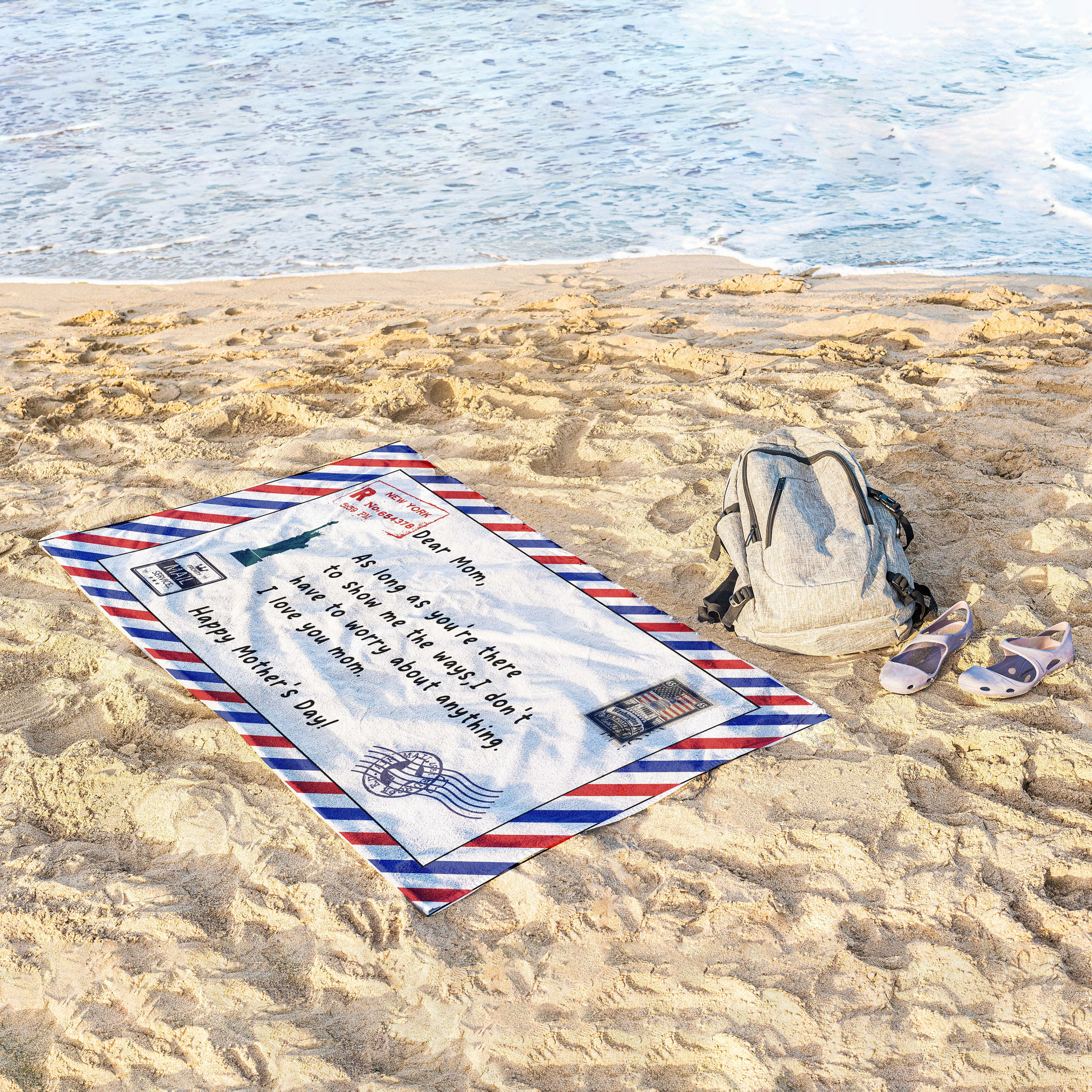 Personalized Lovely Kid Towel for Summer & Beach | CWTowel96