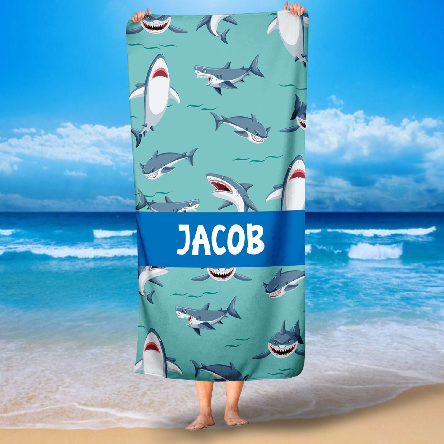 Personalized Lovely Kid Towel for Summer & Beach | CWTowel105