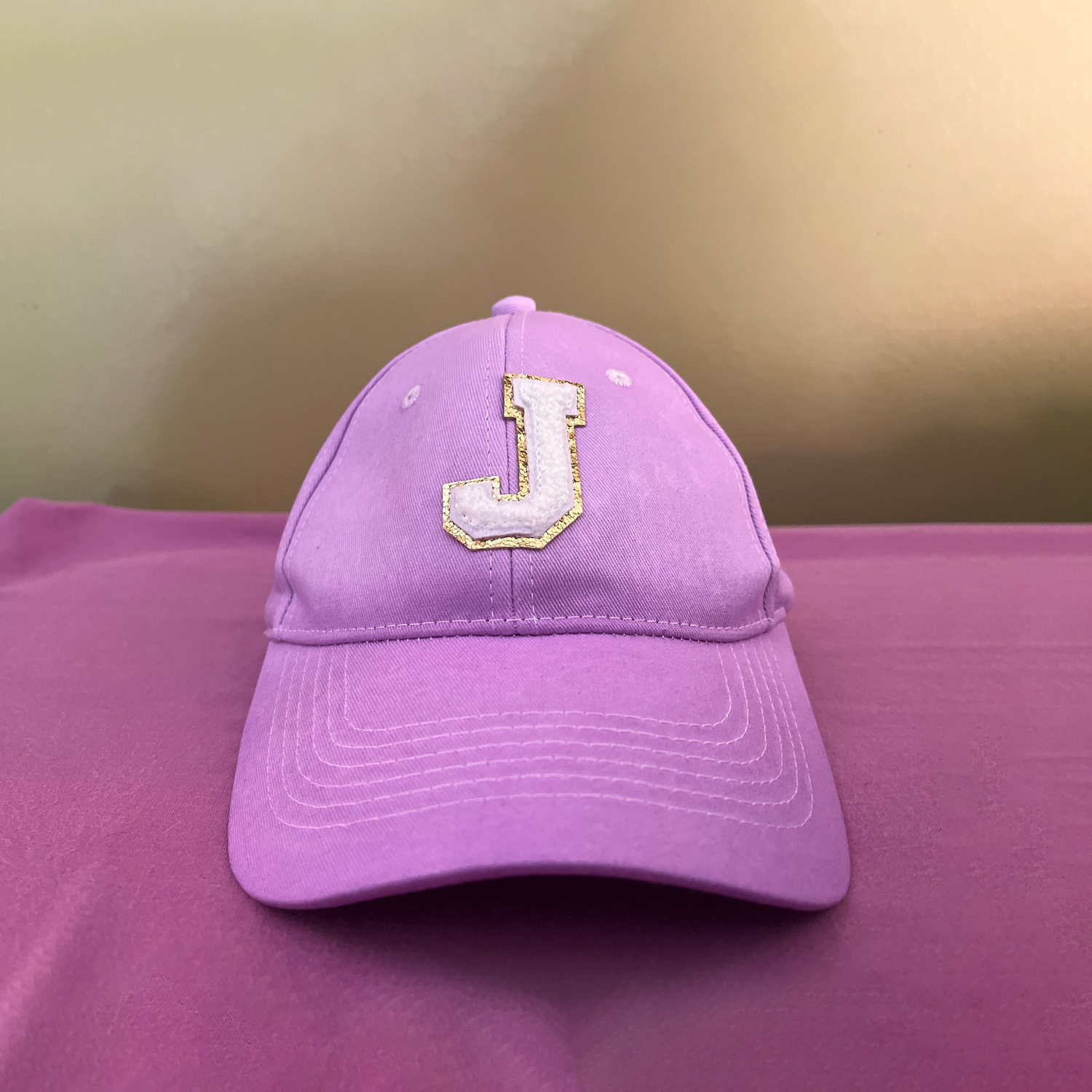 Personalized Child Letter Patch Hat for Comfort & Unique | CWBeach15