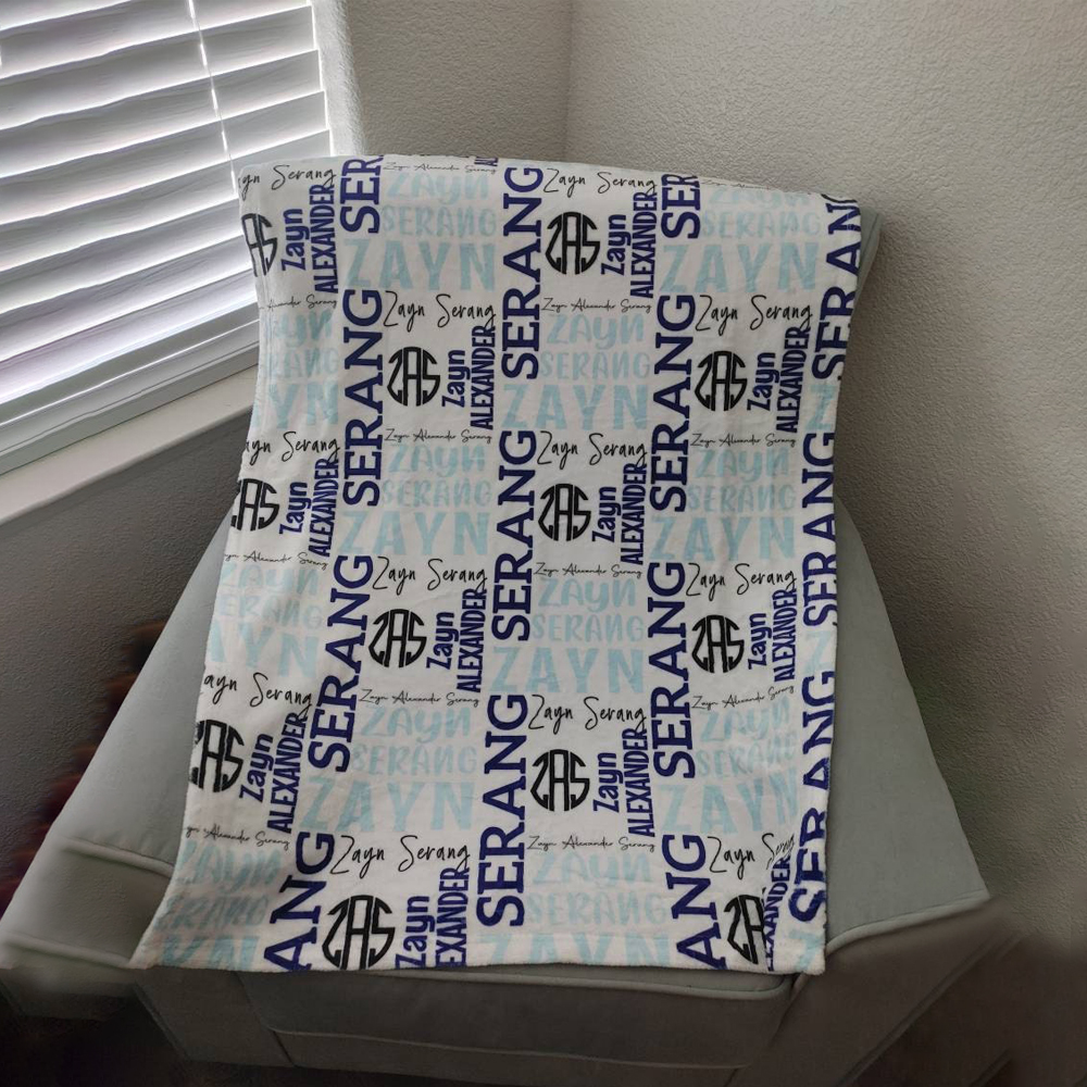 Personalized Lovely Kid Blanket for Comfort & Unique | BKKid117