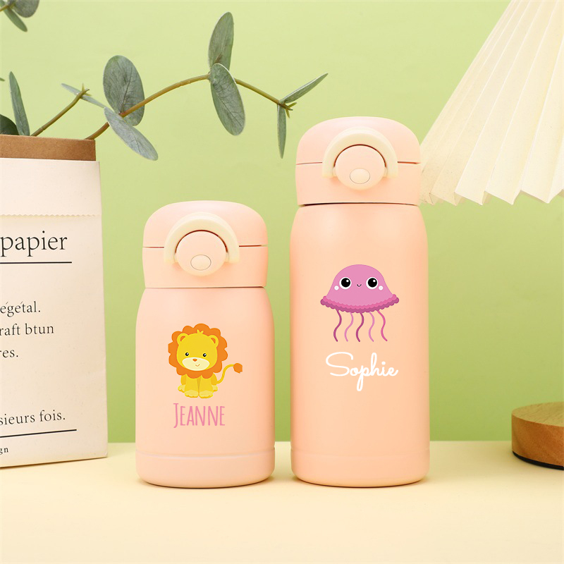 Personalised BPA Free 12oz/ 17oz  Water Bottles | Youbottle23