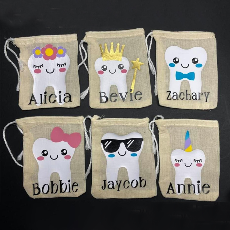 Personalized Kid Tooth Fairy Bag | CWToy22