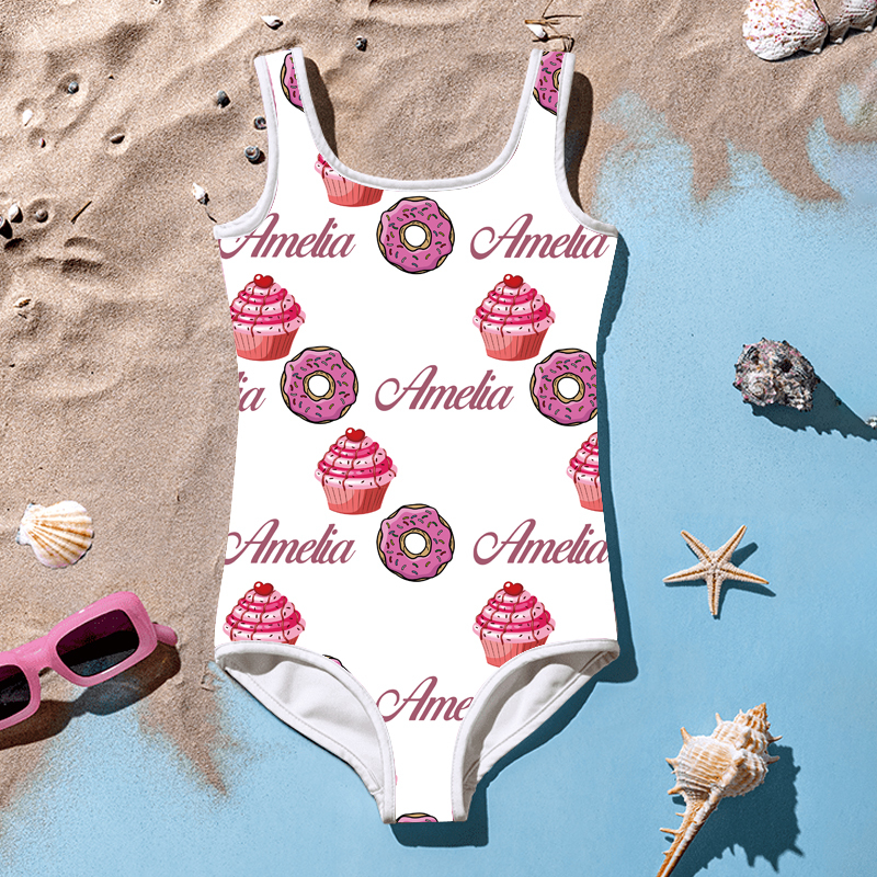 Personalized Rainbow Pattern Swimsuit for Summer | InSwin10
