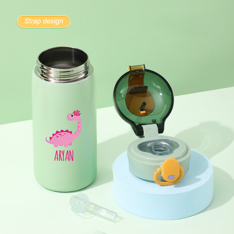 Personalised BPA Free 11oz / 16oz Stainless Steel Water Bottle | Youbottle28