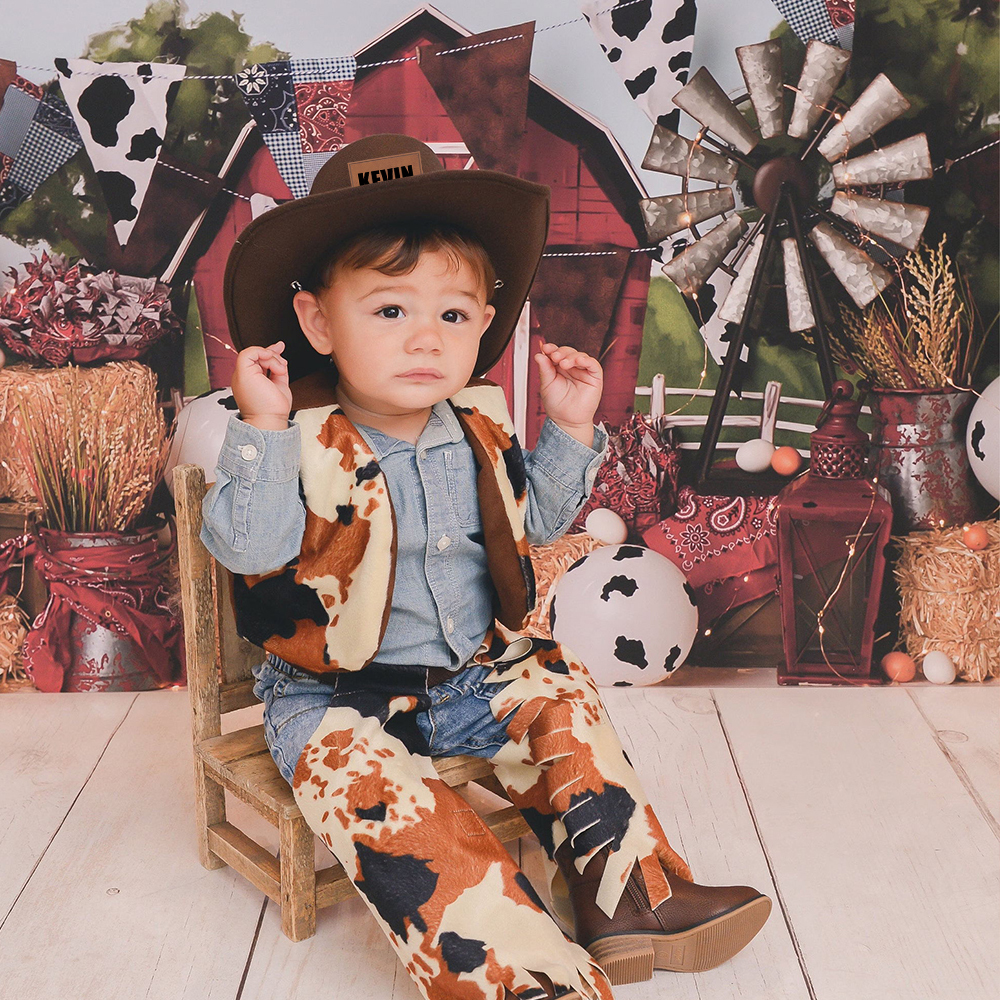 Personalized Leather Patch Cowboy Hat for Comfort & Unique | CWBeach99