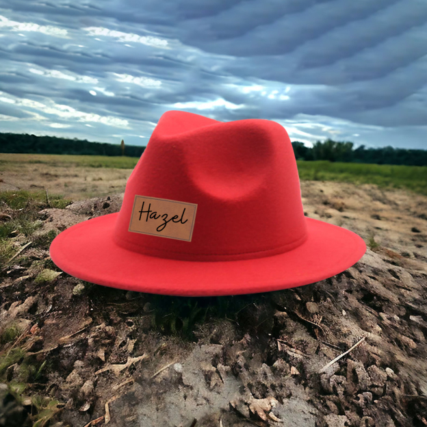 Personalized Leather Patch Cowboy Hat for Comfort & Unique | CWBeach99