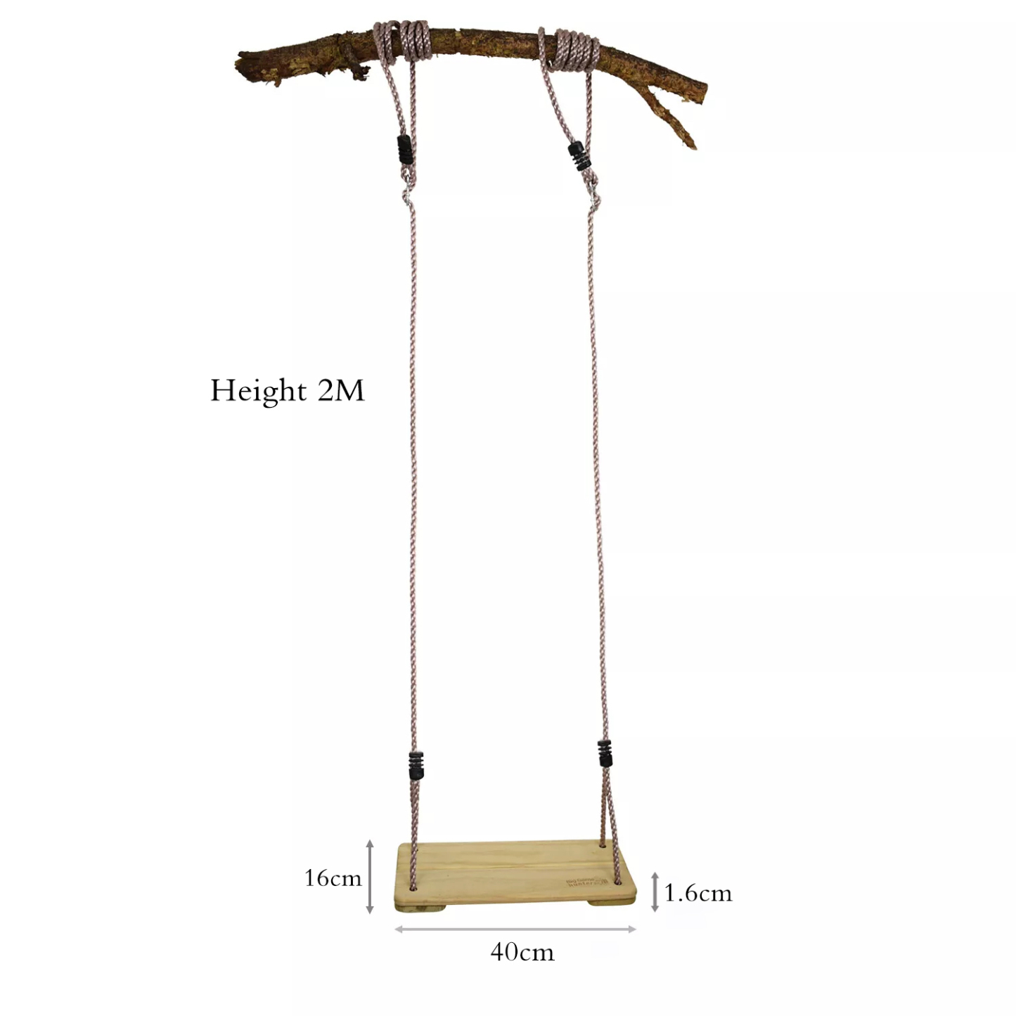 Personalized Kid's Wooden Garden Swing | CWToy50