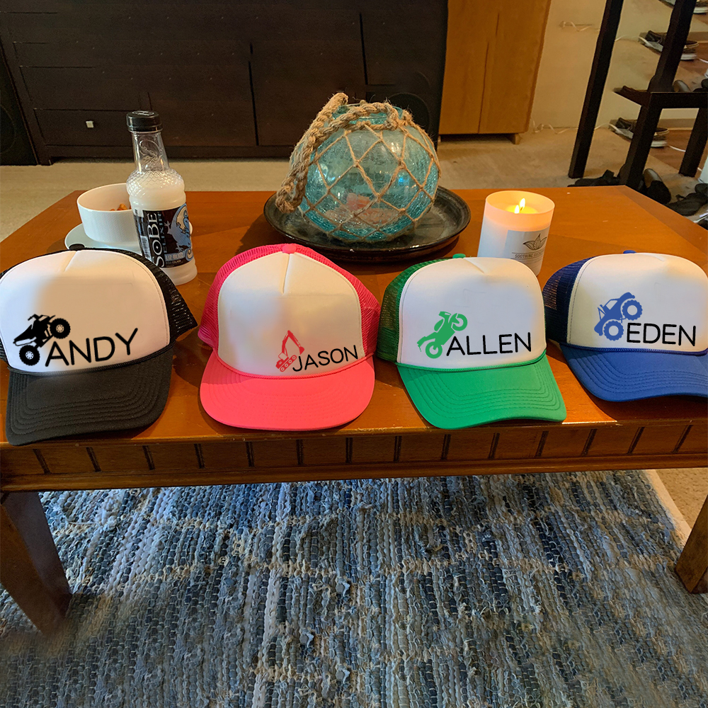 Personalized Child Mesh Trucker Hat for Comfort & Unique | CWBeach113
