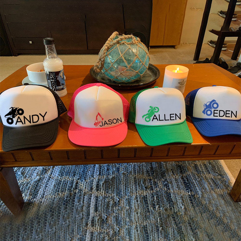 Personalized Child Mesh Trucker Hat for Comfort & Unique | CWBeach113