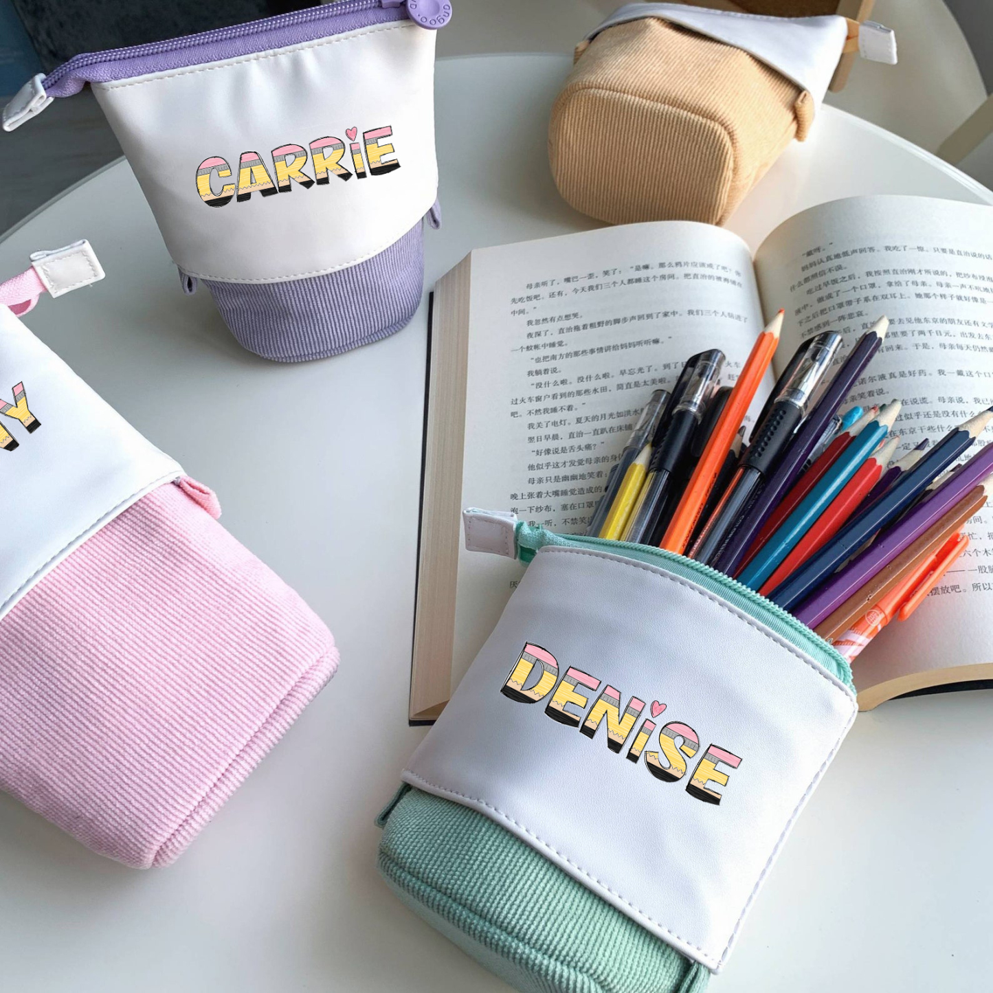 Personalized Pencil-Case with Pop-up Design for Kids | CWToy5401