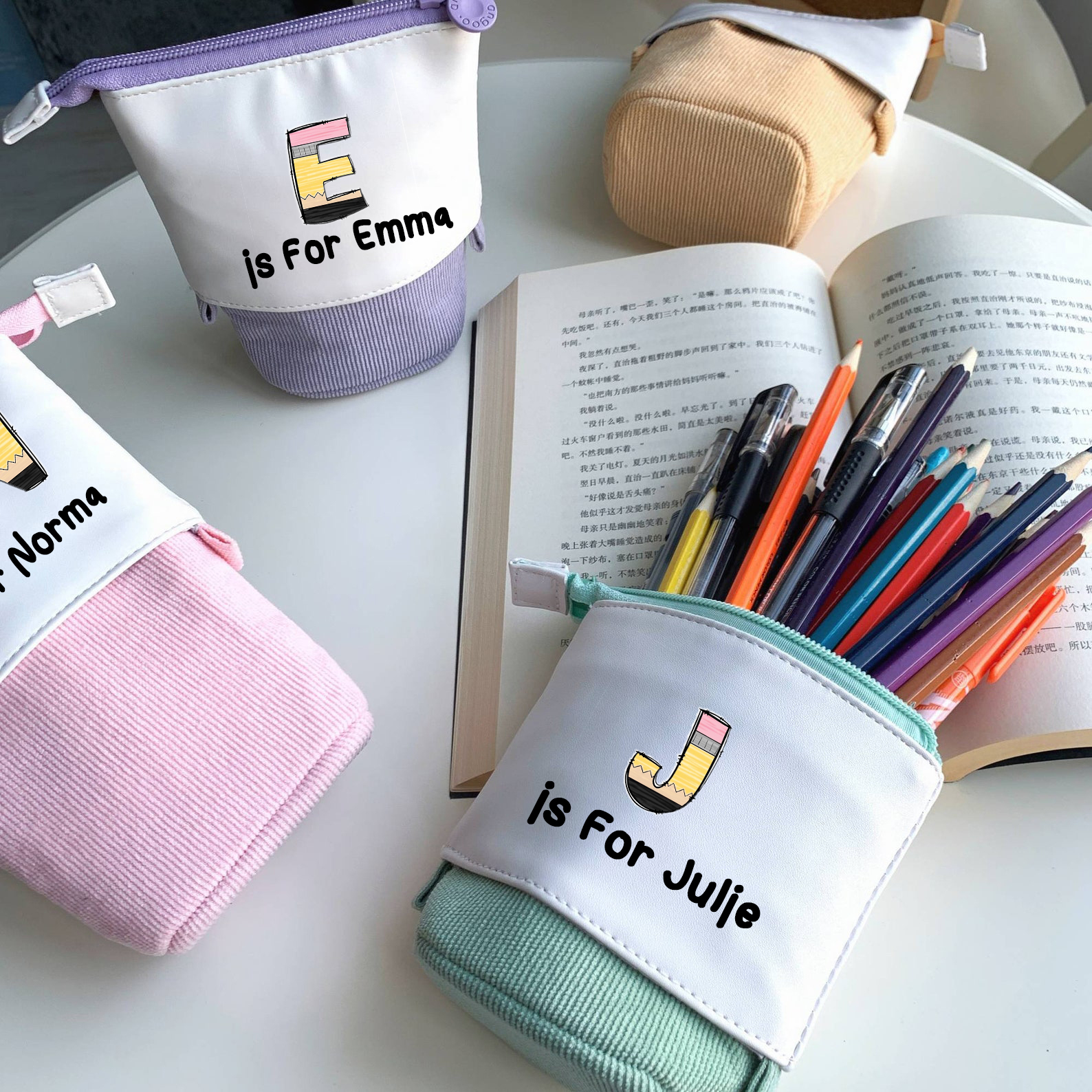 Personalized Pencil-Case with Pop-up Design for Kids | CWToy5404