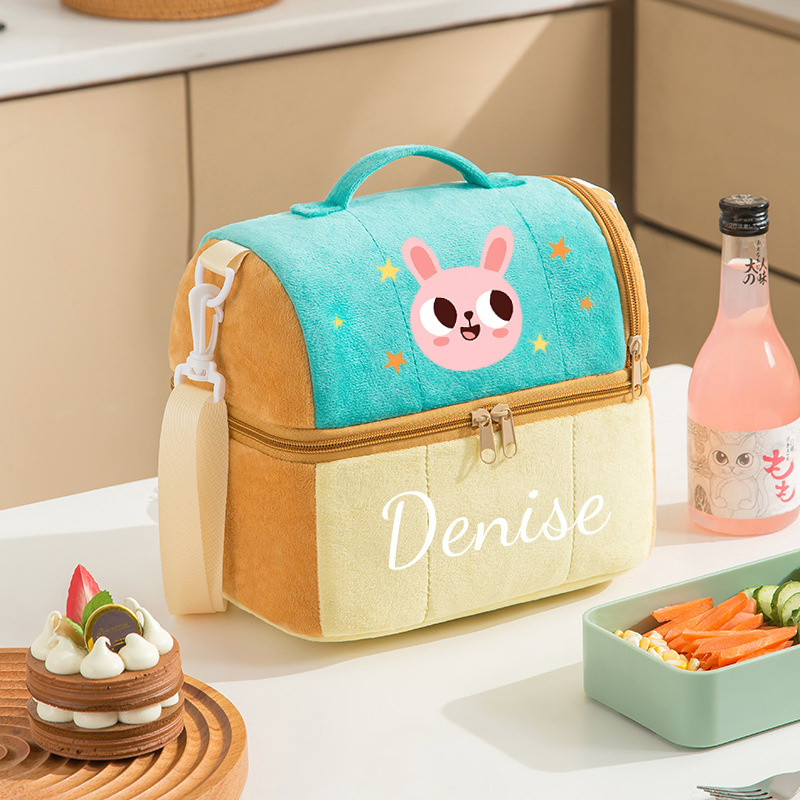Personalized Cute Pattern Kids Lunch Bag