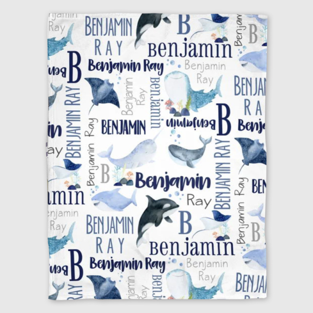 Personalized Lovely Kid Blanket for Comfort & Unique | BKKid120