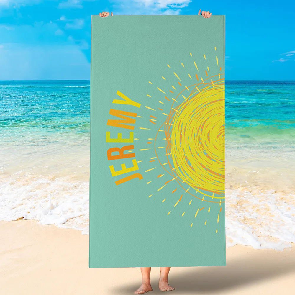 Personalized Lovely Kid Towel for Summer & Beach | CWTowel128