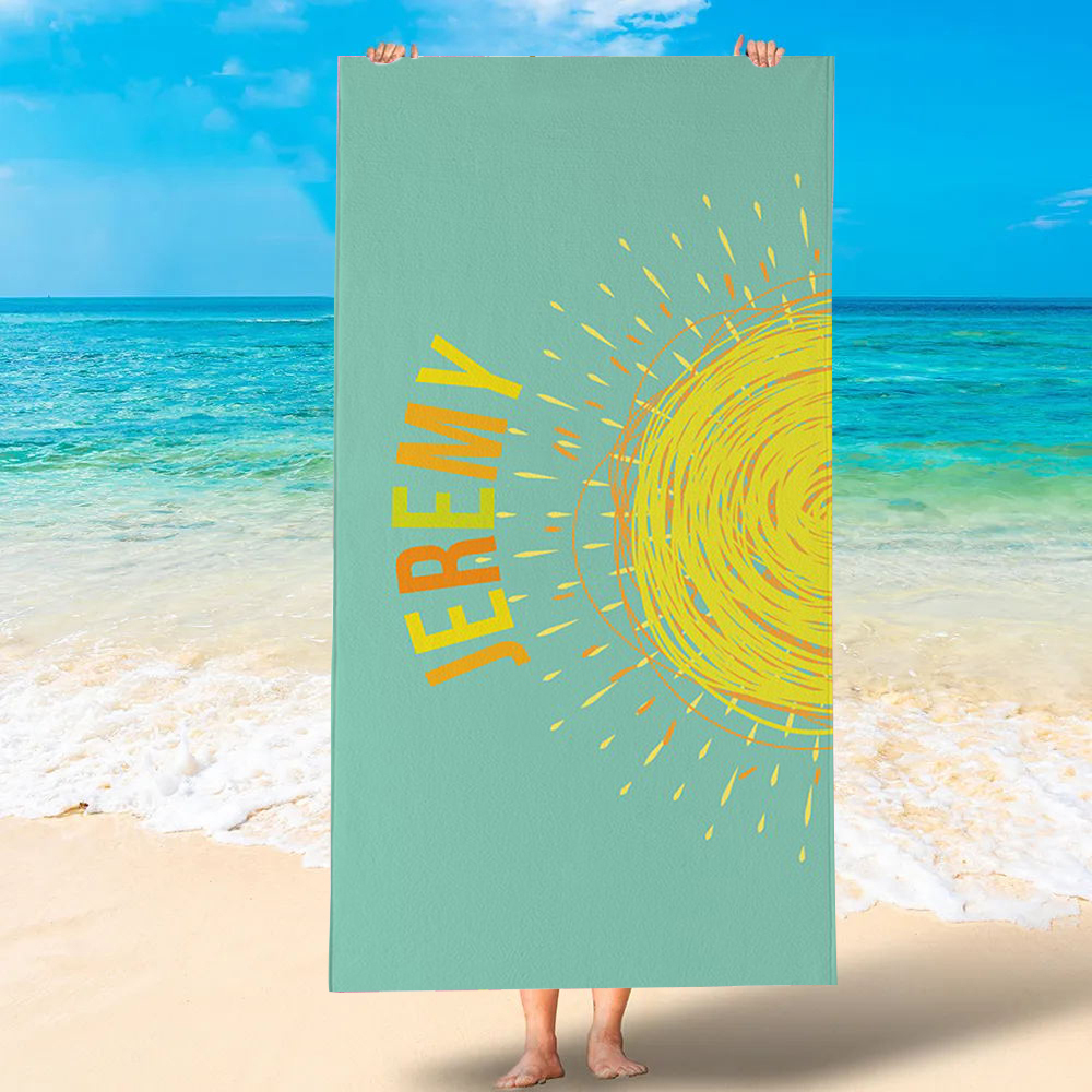 Personalized Lovely Kid Towel for Summer & Beach | CWTowel128