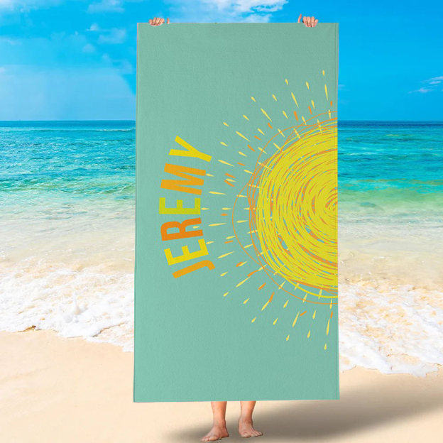 Personalized Lovely Kid Towel for Summer & Beach | CWTowel128