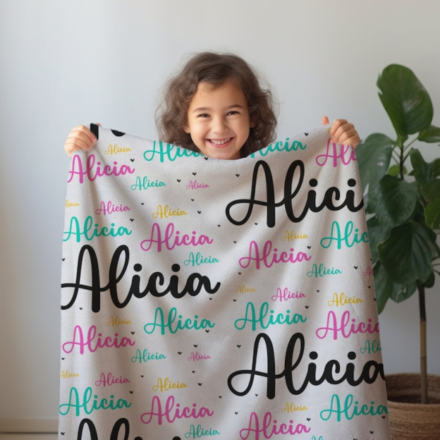Personalized Lovely Kid Blanket for Comfort & Unique | BKKid133