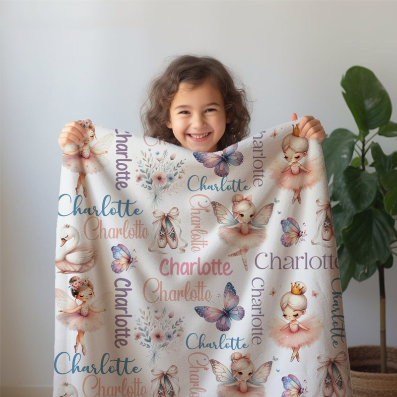 Personalized Lovely Kid Blanket for Comfort & Unique | BKKid134