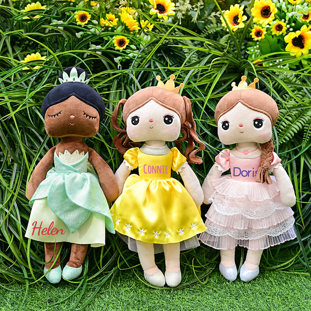 Personalized Kids Lovely Princess Plush Doll | CWToy82