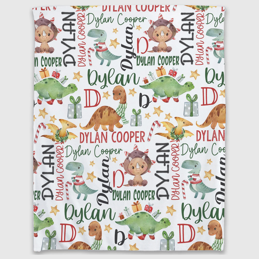 Personalized Merry Christmas Blanket for Comfort & Unique | BKMC28