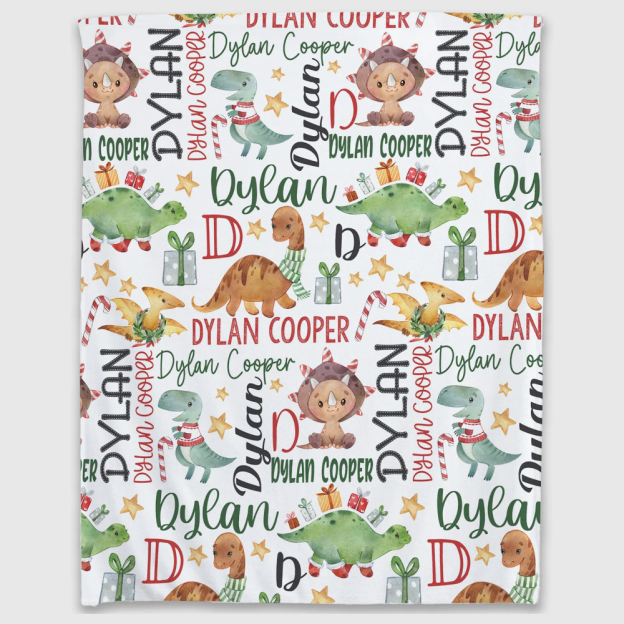 Personalized Merry Christmas Blanket for Comfort & Unique | BKMC28