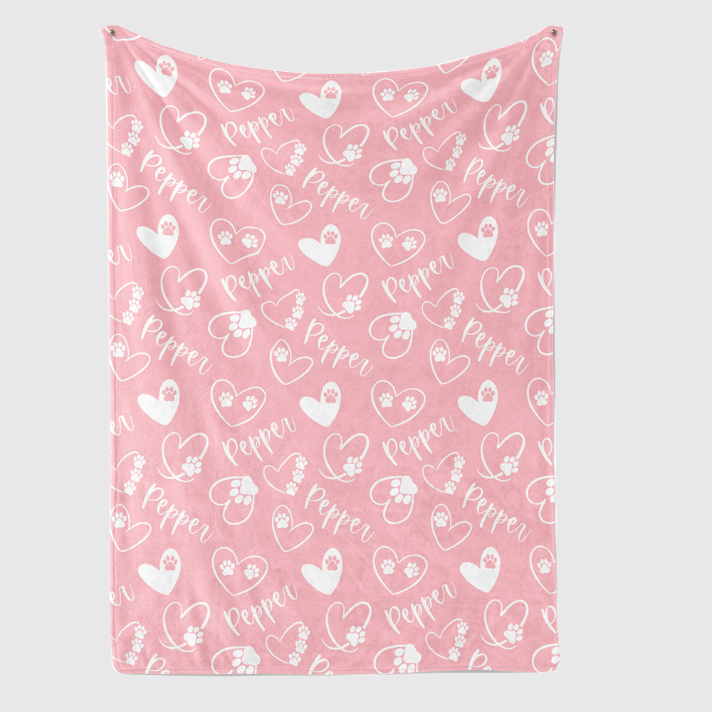 Personalized Lovely Pet Blanket for Comfort & Unique | BKPet101