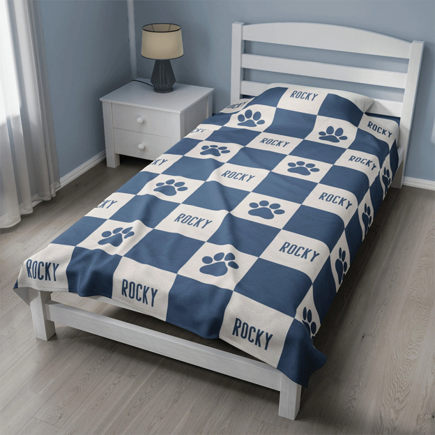 Personalized Lovely Pet Blanket for Comfort & Unique | BKPet107