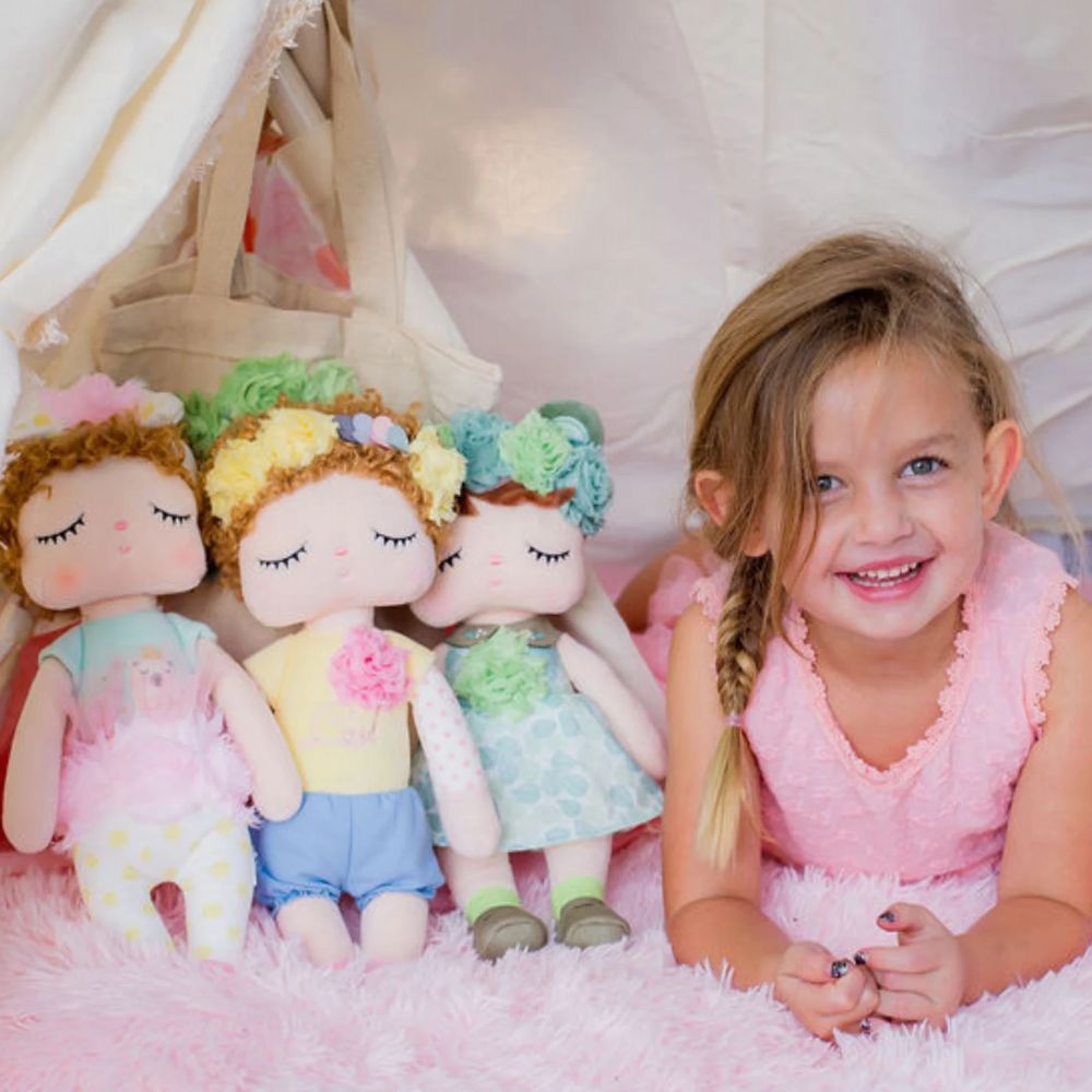 Personalized Kid's Angela Curls Doll | DEGMine04