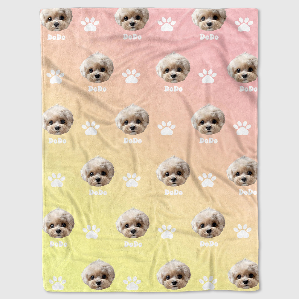 Personalized Lovely Pet Blanket for Comfort & Unique | BKPet113