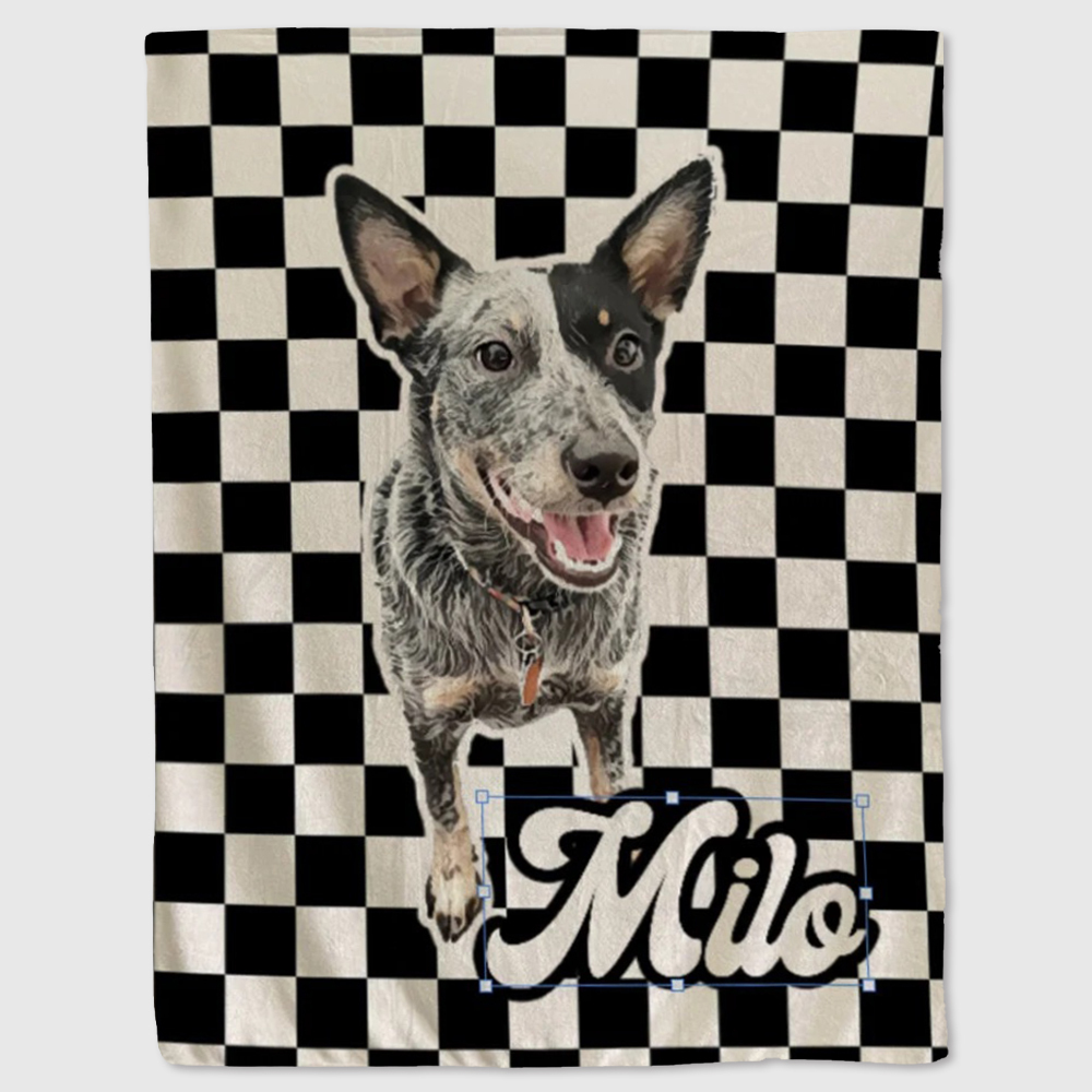 Personalized Lovely Pet Blanket for Comfort & Unique | BKPet115