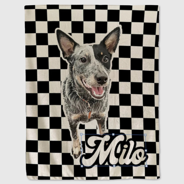 Personalized Lovely Pet Blanket for Comfort & Unique | BKPet115