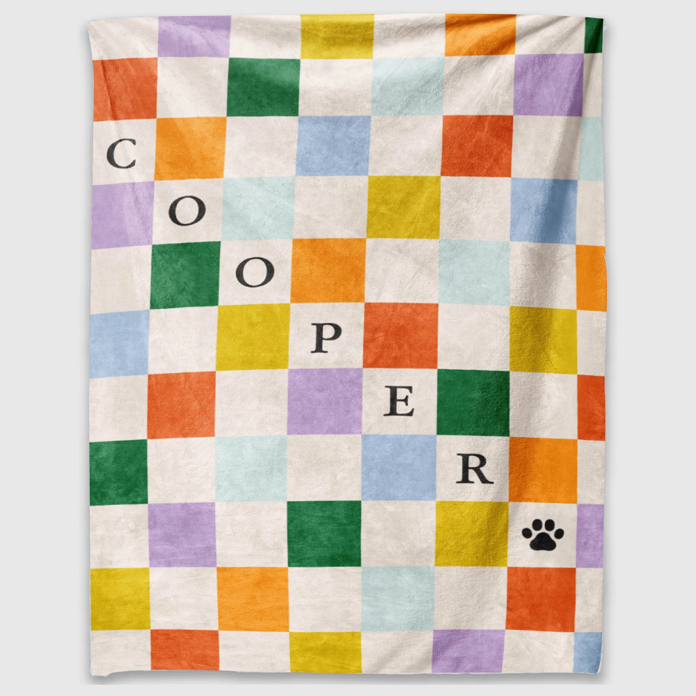 Personalized Lovely Pet Blanket for Comfort & Unique | BKPet116