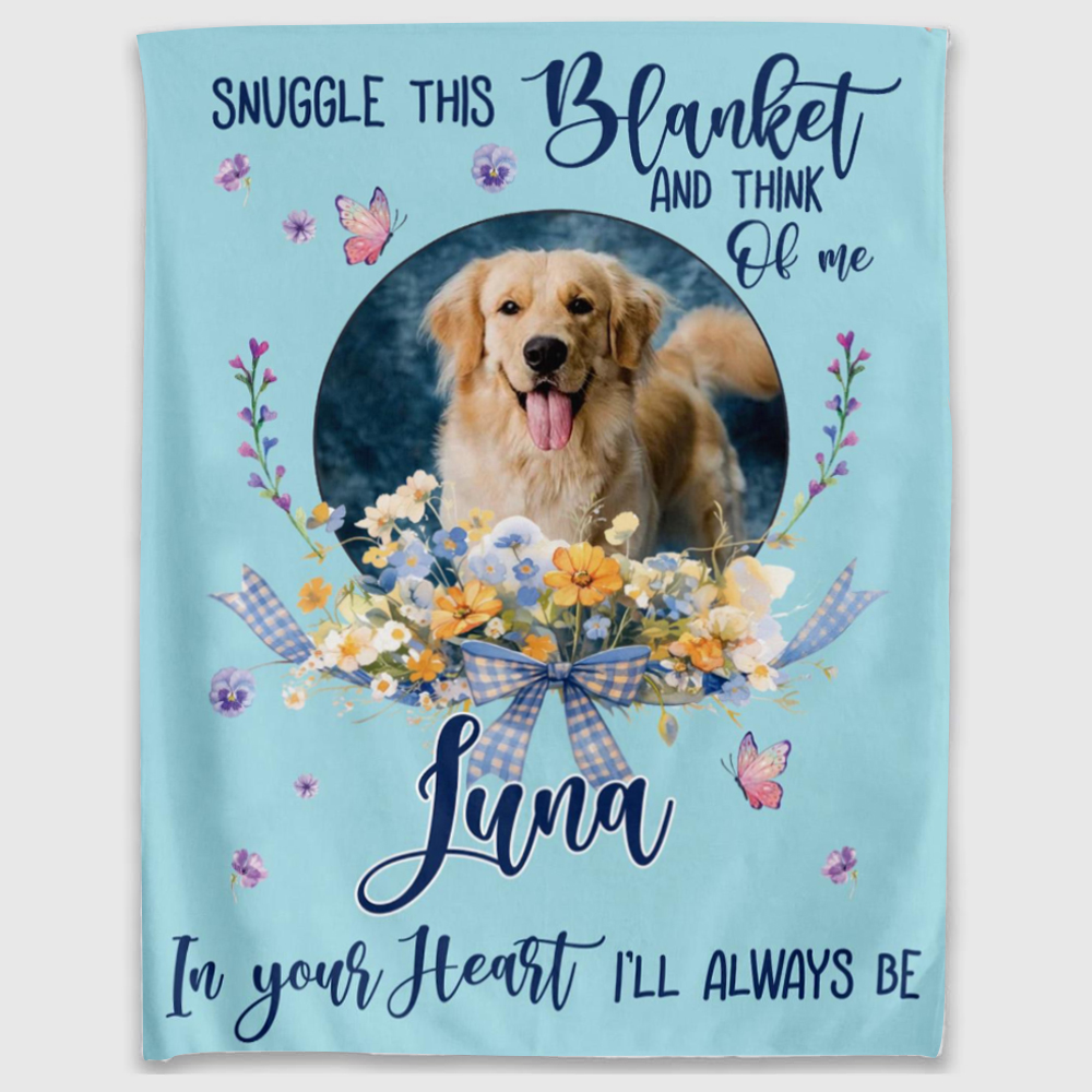 Personalized Lovely Pet Blanket for Comfort & Unique | BKPet118