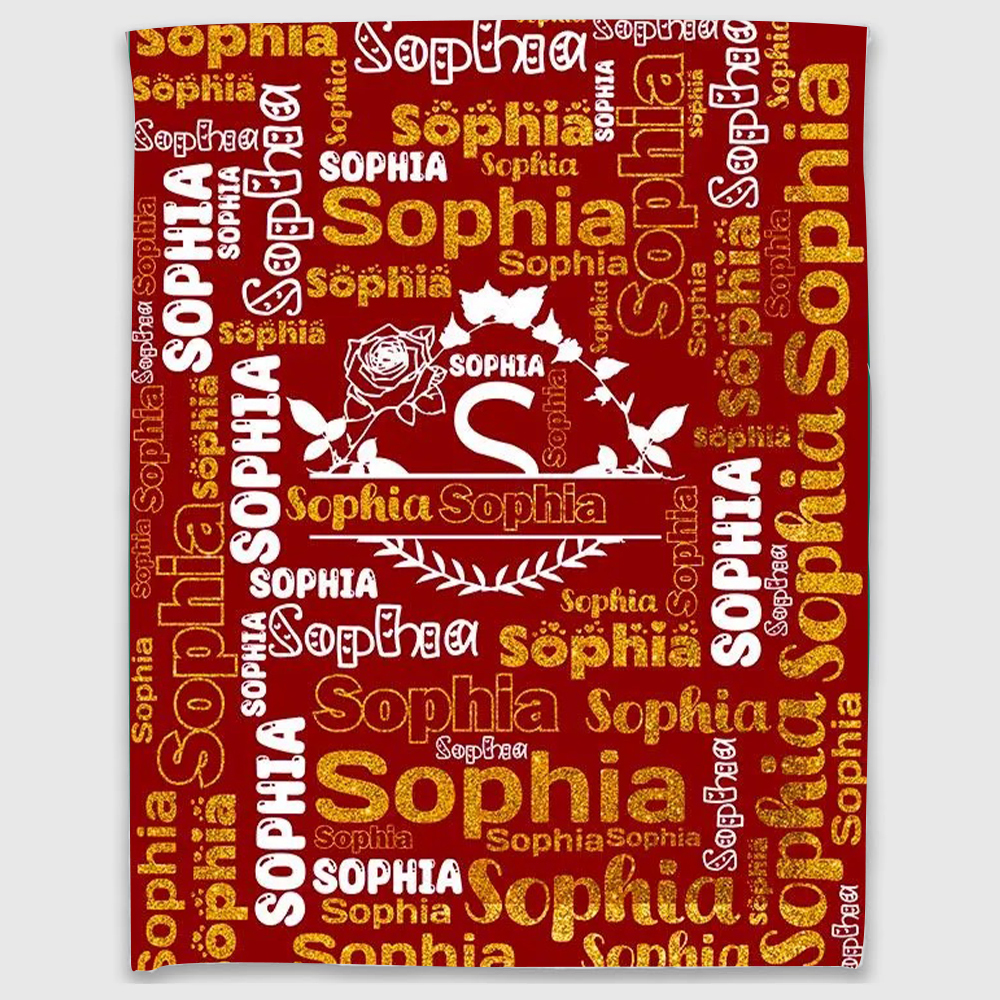 Personalized Lovely Kid Blanket for Comfort & Unique | BKKid142
