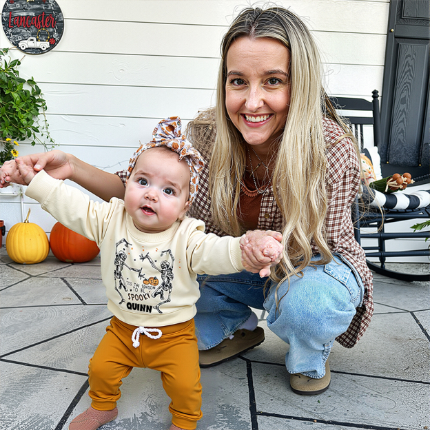 Personalized Funny Halloween Toddler Outfit | CWHalloween71