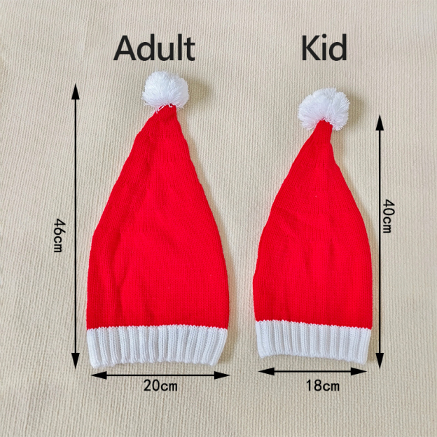 Personalized Hand Embroidered Christmas Santa Hat | MCGift161