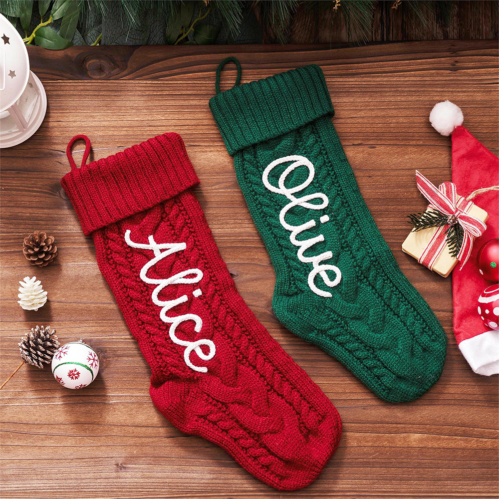 Personalized Christmas Stocking with Name | MCGift185