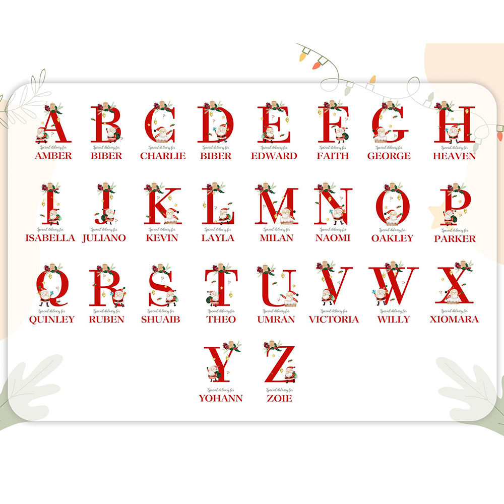 Personalized Christmas Velvet Santa Sack for Gifts | MCGift186