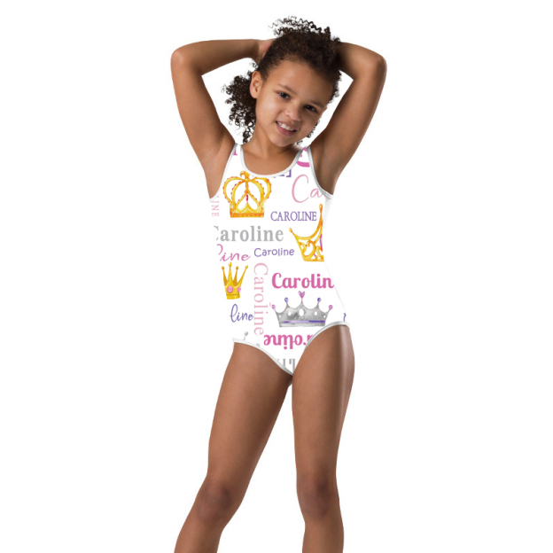 Personalized Rainbow Pattern Swimsuit for Summer | InSwin10