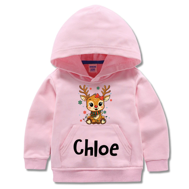 Personalized Kids Lovely Christmas Hoodie | MCGift218