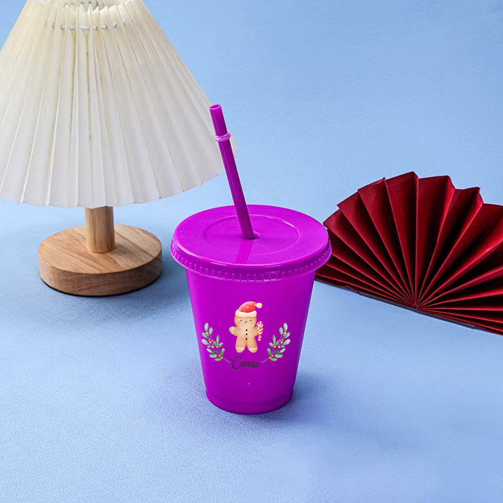 Personalised Kid 16oz Christmas Children's Cup | CWBottle04