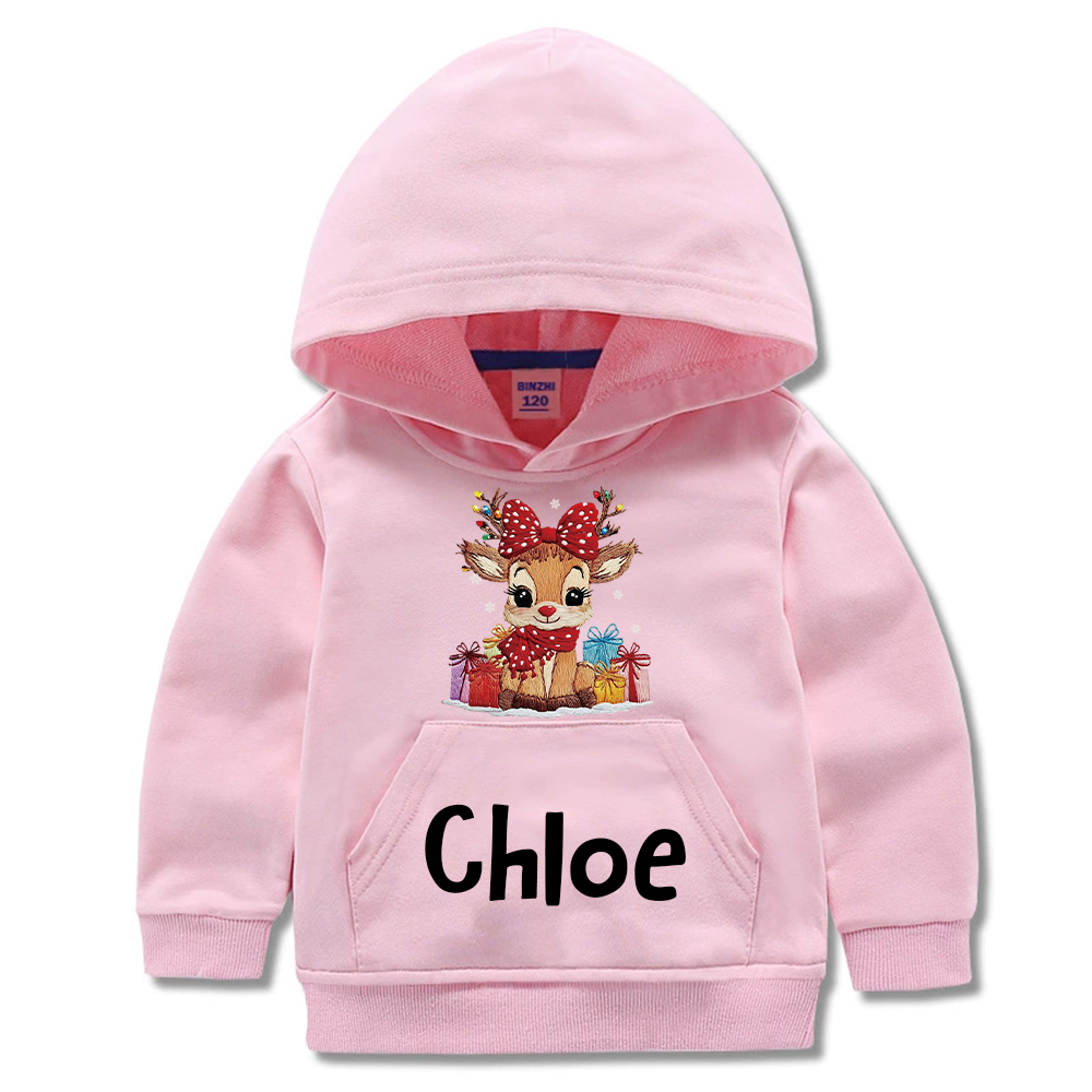 Personalized Kids Lovely Christmas Hoodie | MCGift220