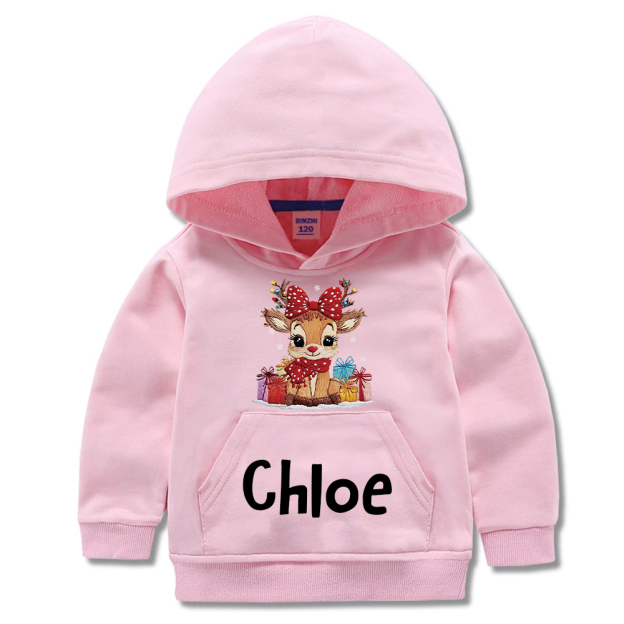 Personalized Kids Lovely Christmas Hoodie | MCGift220